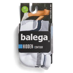 BALEGA White No Show Socks